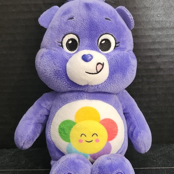 Care Bears Collectors 9 Inch Bean Plush Harmony Bear 5 Bear Set - Picture 4 of 8